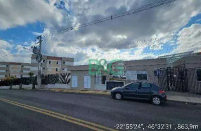 Apartamento com 2 dormitórios à venda, 48 m² por r$ 188.574 - bairro do uberaba - bragança paulista/sp