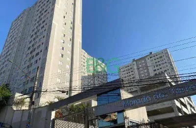 Apartamento com 2 dormitórios à venda, 44 m² por r$ 202.661 - vila nossa senhora das vitoria - mauá/sp