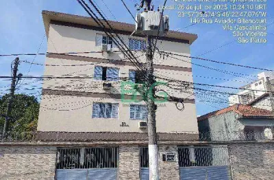Apartamento à venda, 66 m² por r$ 172.890,19 - vila cascatinha - são vicente/sp