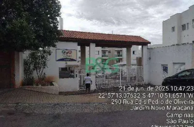 Apartamento à venda, 47 m² por r$ 184.612,29 - jardim novo maracanã - campinas/sp