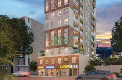 Apartamento com 2 dormitórios à venda, 37 m² por r$ 571.344 - vila clementino - são paulo/sp