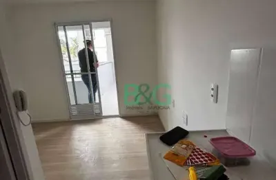 Studio com 1 dormitório à venda, 24 m² por r$ 240.000 - vila plana - são paulo/sp