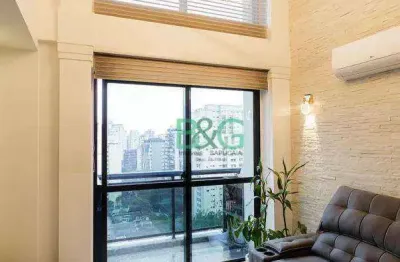Cobertura com 2 dormitórios à venda, 120 m² por r$ 2.150.000 - moema pássaros - são paulo/sp