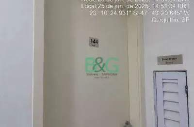 Apartamento com 2 dormitórios à venda, 49 m² por r$ 124.851 - residencial ouro verde - cerquilho/são paulo