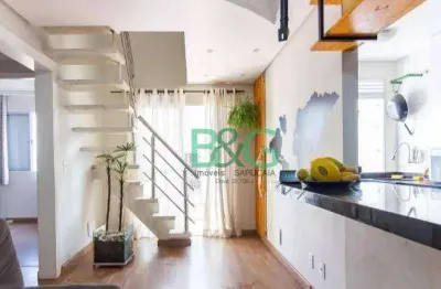 Cobertura com 3 dormitórios à venda, 110 m² por r$ 384.000,00 - novo osasco - osasco/sp