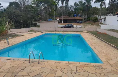 Chácara com 4 dormitórios à venda, 5300 m² por r$ 1.195.000,00 - parque santa teresa - santa isabel/sp