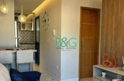 Apartamento com 2 dormitórios à venda, 35 m² por r$ 416.000 - tremembé - são paulo/sp