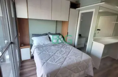 Studio com 1 dormitório à venda, 23 m² por r$ 385.000 - jardim aurélia - são paulo/sp