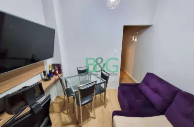 Apartamento com 1 dormitório à venda, 36 m² por r$ 230. - campos elíseos - são paulo/sp