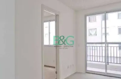 Apartamento com 2 dormitórios à venda, 39 m² por r$ 291.200 - vila bonilha - são paulo/sp