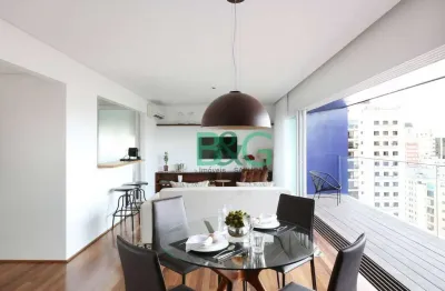Apartamento com 1 dormitório para alugar, 95 m² por r$ 12.909/mês - vila olímpia - são paulo/sp