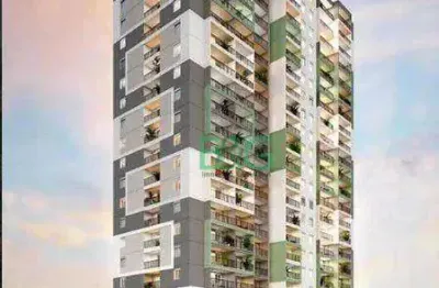 Studio com 1 dormitório à venda, 30 m² por r$ 371.000 - mooca - são paulo/sp