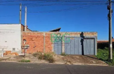 Casa com 3 dormitórios à venda, 59 m² por r$ 127.487 - parque das araras - jaboticabal/sp