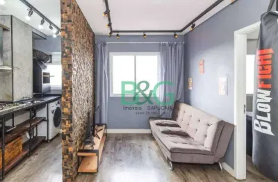 Apartamento à venda, 33 m² por r$ 259.000,00 - barra funda - são paulo/sp