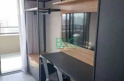 Studio com 1 dormitório para alugar, 28 m² por r$ 3.635,00/mês - vila pompeia - são paulo/sp