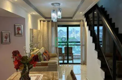 Apartamento duplex com 4 dormitórios à venda, 164 m² por r$ 1.400.000 - parque mandaqui - são paulo/sp