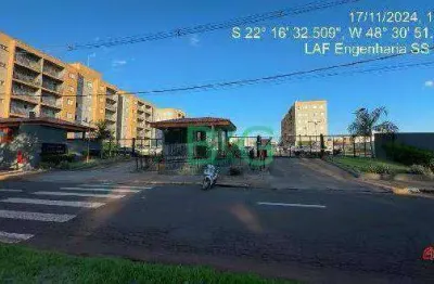 Apartamento com 2 dormitórios à venda, 48 m² por r$ 141.948 - condomínio jardim alvorada - jaú/sp
