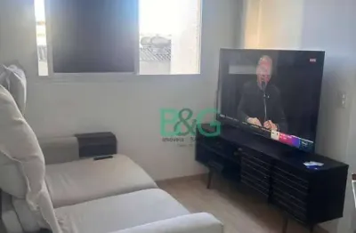 Apartamento com 2 dormitórios à venda, 40 m² por r$ 330.000 - brás - são paulo/sp