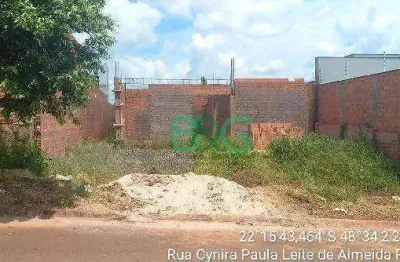 Terreno à venda, 275 m² por r$ 87.297,61 -  residencial campo belo - jaú/sp