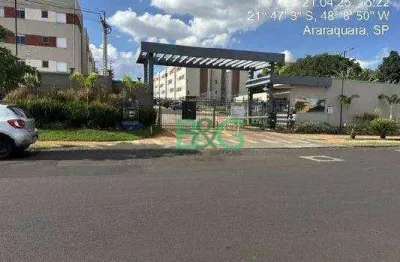 Apartamento com 2 dormitórios à venda, 43 m² por r$ 81.964 - jardim brasil vila xavier - araraquara/sp
