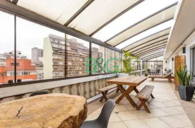 Cobertura com 4 dormitórios, 300 m² - venda por r$ 1.500.000,00 ou aluguel por r$ 10.370,00/mês - bela vista - são paulo/sp