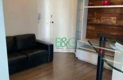 Apartamento com 1 dormitório para alugar, 43 m² por r$ 3.272/mês - vila suzana - são paulo/sp