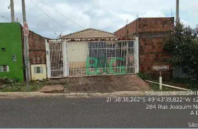 Casa com 2 dormitórios à venda, 45 m² por r$ 86.238 - residencial santana - lins/sp