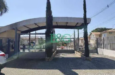 Casa com 2 dormitórios à venda, 52 m² por r$ 117.369 - vila militar - lins/sp