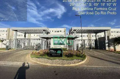Apartamento com 1 dormitório à venda, 43 m² por r$ 128.572 - centro engenheiro schmitt - são josé do rio preto/sp