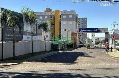 Apartamento com 2 dormitórios à venda, 45 m² por r$ 139.800 - faz furnas - ourinhos/sp