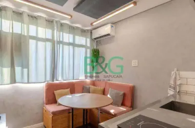 Apartamento com 2 dormitórios à venda, 42 m² por r$ 449. - centro - são paulo/sp