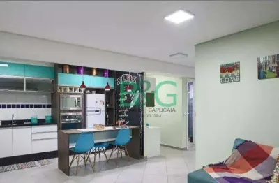 Apartamento com 1 dormitório à venda, 50 m² por r$ 379. - centro - são paulo/sp