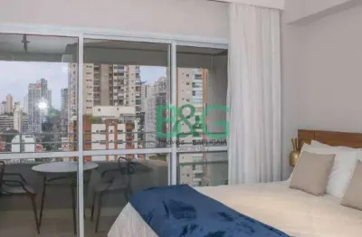 Studio com 1 dormitório à venda, 28 m² por r$ 449. - perdizes - são paulo/sp