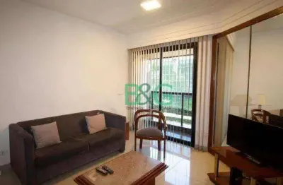 Apartamento com 1 dormitório à venda, 42 m² por r$ 760.000 - jardim europa - são paulo/sp