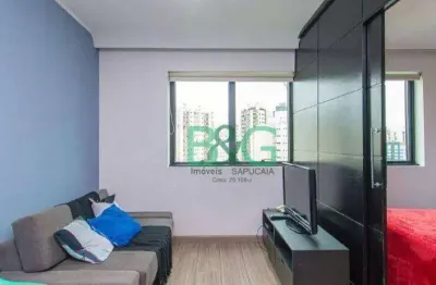 Apartamento com 1 dormitório à venda, 29 m² por r$ 599. - indianópolis - são paulo/sp