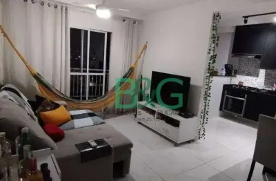 Apartamento com 2 dormitórios à venda, 59 m² por r$ 339.200 - ponte grande - guarulhos/sp