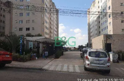 Apartamento com 2 dormitórios à venda, 41 m² por r$ 219.684 - jardim do lago - são paulo/sp
