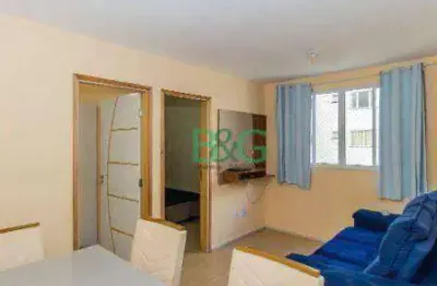 Apartamento com 2 dormitórios à venda, 47 m² por r$ 210.000,00 - parque são lourenço - são paulo/sp