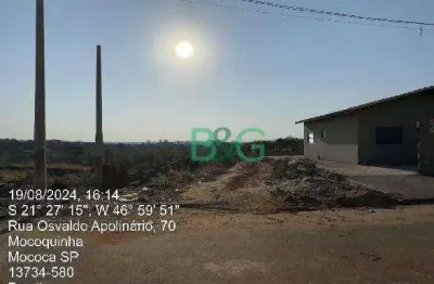 Terreno à venda, 250 m² por r$ 52.211 - portal da cidade - mococa/sp