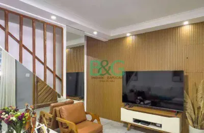 Sobrado com 3 dormitórios à venda, 200 m² por r$ 999.000 - vila dom pedro i - são paulo/sp