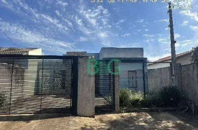 Casa com 2 dormitórios à venda, 64 m² por r$ 205.191 - loteamento águas do eloy - ourinhos/sp