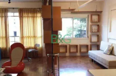 Apartamento com 1 dormitório à venda, 90 m² por r$ 720.000,00 - bela vista - são paulo/sp