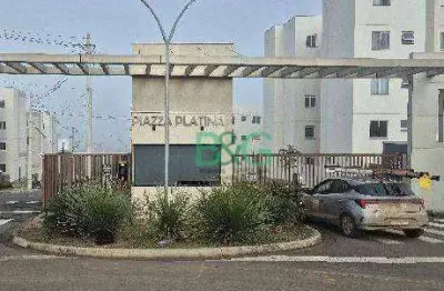 Apartamento com 2 dormitórios à venda, 39 m² por r$ 133.555 - jardim parque jupiá - piracicaba/sp