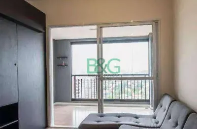 Apartamento com 1 dormitório à venda, 35 m² por r$ 650.000,00 - brooklin - são paulo/sp