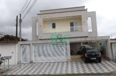 Apartamento com 2 dormitórios à venda, 82 m² por r$ 274.755,91 - jardim melvi - praia grande/sp