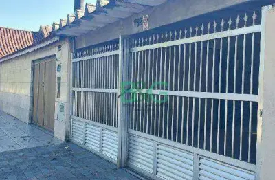 Casa com 2 dormitórios à venda, 66 m² por r$ 291.542 - mirim - praia grande/sp