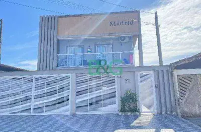 Casa com 2 dormitórios à venda, 46 m² por r$ 237.196 - quietude - praia grande/sp