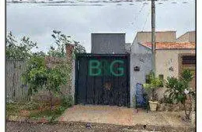 Casa com 2 dormitórios à venda, 69 m² por r$ 185.061,94 - jardim sao joao - pereira barreto/sp