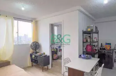 Apartamento com 2 dormitórios à venda, 35 m² por r$ 499.000 - ipiranga - são paulo/sp