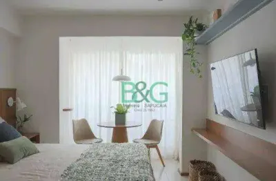 Studio com 1 dormitório à venda, 23 m² por r$ 509.600 - itaim bibi - são paulo/sp